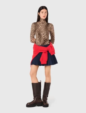 T-Shirt mit Leopardenmuster T-Shirt mit Leopardenmuster