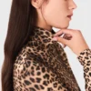 T-Shirt mit Leopardenmuster T-Shirt mit Leopardenmuster