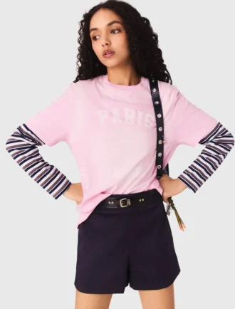 T-Shirt mit maritimem Print T-Shirt mit maritimem Print