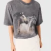 T-Shirt mit Pferdemotiv T-Shirt mit Pferdemotiv