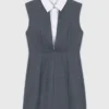 Tailliertes Kleid mit Lagen-Effekt