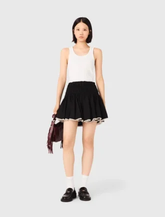Tanktop aus Rippstrick