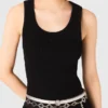 Tanktop aus Rippstrick