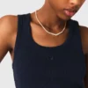 Tanktop aus Rippstrick