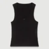 Tanktop aus Rippstrick