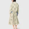 Technische Jacke mit Perlenstickerei