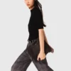 Top aus Rippstrick Top aus Rippstrick