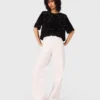 Top aus Samt mit Pailletten Top aus Samt mit Pailletten