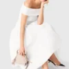Top mit Bardot-Ausschnitt aus Rippstrick Top mit Bardot-Ausschnitt aus Rippstrick