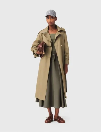 Trenchcoat mit Nieten Trenchcoat mit Nieten