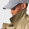 Trenchcoat mit Nieten