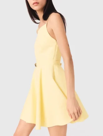 Trägerkleid mit ausgestelltem Rock
