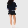 Tweed-Shorts mit Denim-Details Tweed-Shorts mit Denim-Details