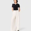 Tweedhose mit weitem Bein Tweedhose mit weitem Bein