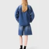 Verwaschene Jeansjacke