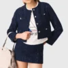 Verzierter, verkürzter Blazer Verzierter, verkürzter Blazer
