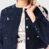 Verzierter, verkürzter Blazer Verzierter, verkürzter Blazer
