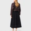 Vintage-Lederjacke in Kurzform