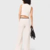 Weit geschnittene Hose in Tweed-Optik Weit geschnittene Hose in Tweed-Optik