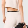 Weit geschnittene Hose in Tweed-Optik Weit geschnittene Hose in Tweed-Optik