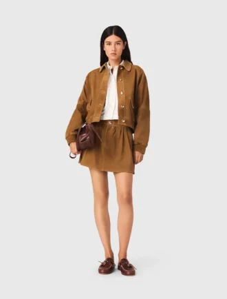 Wildlederjacke