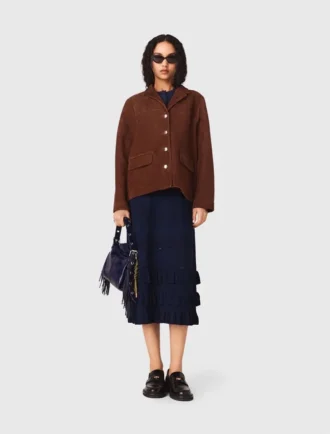 Wildlederjacke