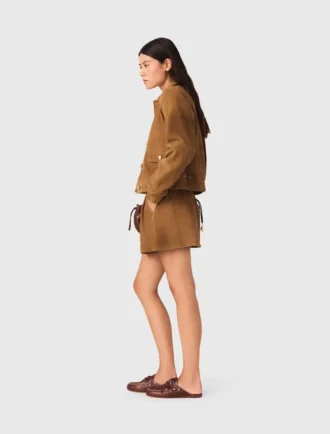 Wildlederjacke