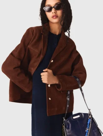 Wildlederjacke