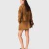 Wildlederjacke
