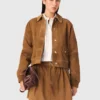 Wildlederjacke