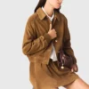 Wildlederjacke